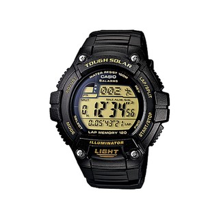 Casio Standard นาฬิกาข้อมือ - รุ่น Solar Power W-S220-9A Black