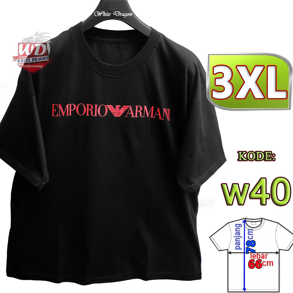 เสื้อยืด 3XL BIG SIZE JUMBO CODE W40