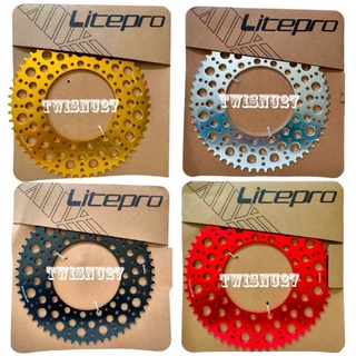 ใบจานหน้า Litepro bubble 54T 56T 58T 60T/54T 56T 58T 60T BCD 130t