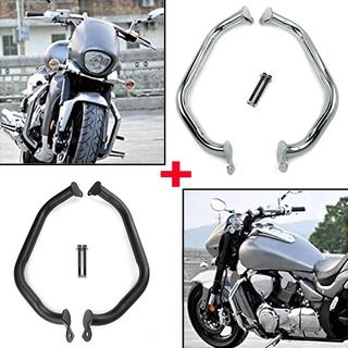 32mm Tube For SUZUKI BOULEVARD Intruder M800R M109R VZR1800 06-23 Engine Guards Highway Crash Bars Bumper Protectors Stu