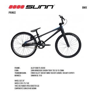 SUNN จักรยาน BMX สำหรับแข่งขัน รุ่น RACE PRINCE MY20