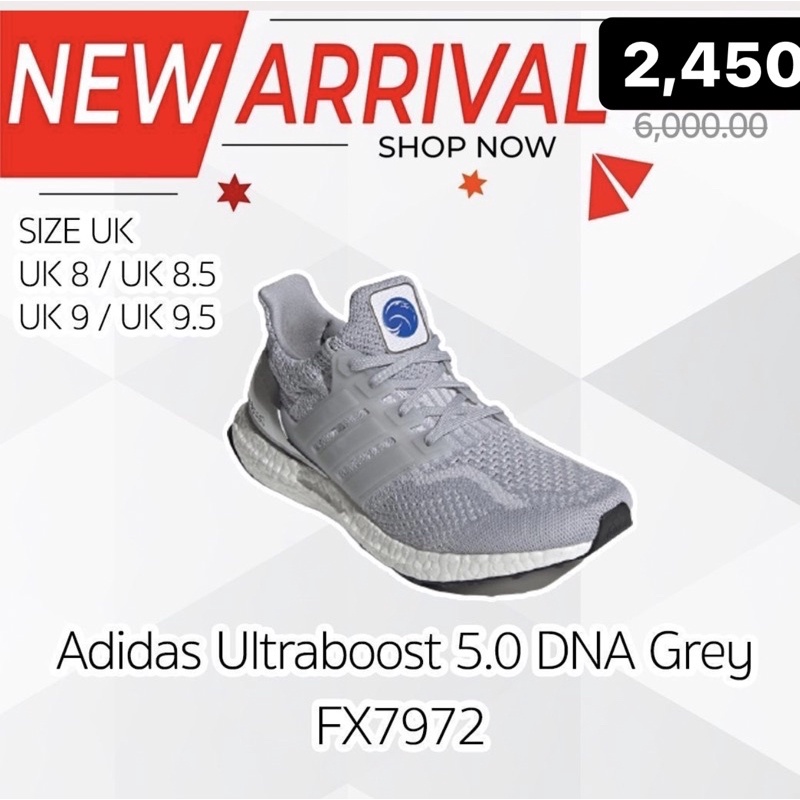 Adidas Ultraboost 5.0 DNA Grey FX7972