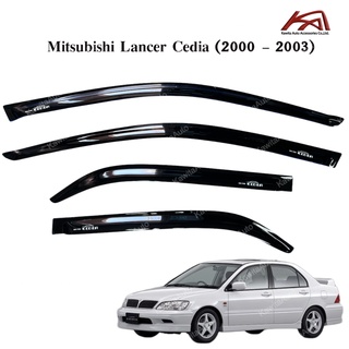กันสาด คิ้วกันสาด MITSUBISHI LANCER CEDIA 2000-2003