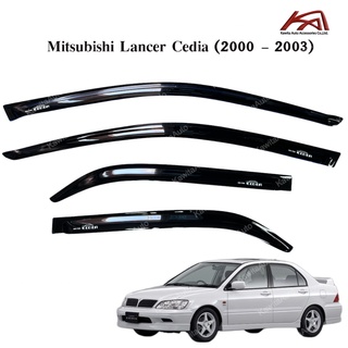 กันสาด คิ้วกันสาด MITSUBISHI LANCER CEDIA 2000-2003