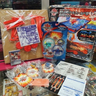 ULTRA RARE! Sega Toys Bakugan BTC-30 Fierce Fight! Baku Tech Coliseum official Battlefiel สนาม ตัวพิเศษ รวม 6 ตัว