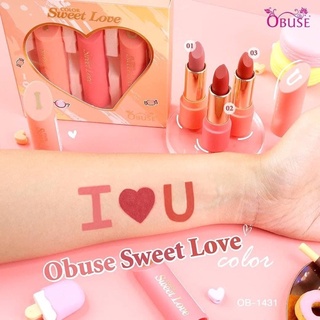 ลิป|OBUSE|SWEET LOVE Color โอบิวซ์ สวีท เลิฟ คัลเลอร์ OB-1431