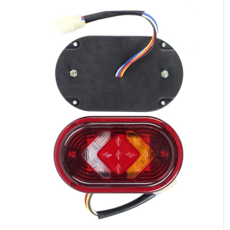 ไฟท้ายรถ3ล้อไฟฟ้าสามารถใช้กับแบตเตอรี่ที่มีขนาด 48 - 60 V - รูปที่ 2