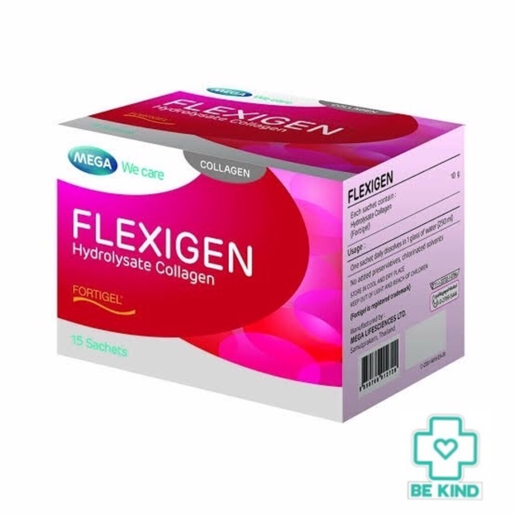 Mega Flexigen 15 Sachets. เมก้า เฟล็กซิเจน 15 ซอง รูปที่ 3