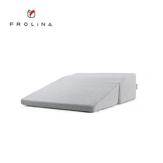 [พร้อมส่ง] HomeDoDee หมอนสุขภาพ MEMORY FOAM FROLINA THERAPEUTIC WEDGE สีเทา หมอน ถอยหมอน