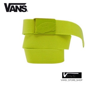 เข็มขัดVANS CONDUCTOR WEB BELT LIME PUNCH สินค้ามีประกันแท้