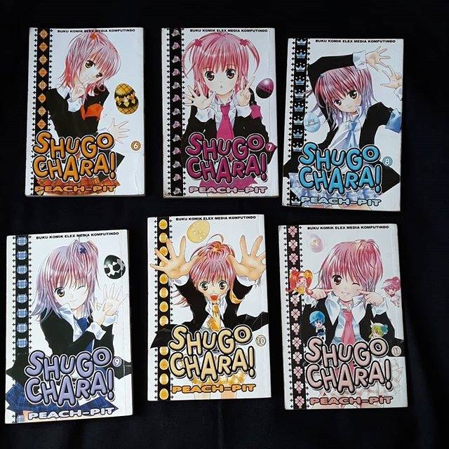 Shugo Chara series การ์ตูนโดย Peach Pit