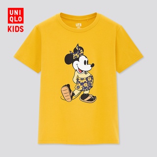 Uniqlo เสื้อยืดแขนสั้น พิมพ์ลาย DPJ สําหรับเด็กผู้ชาย และเด็กผู้หญิง (UT) 436792