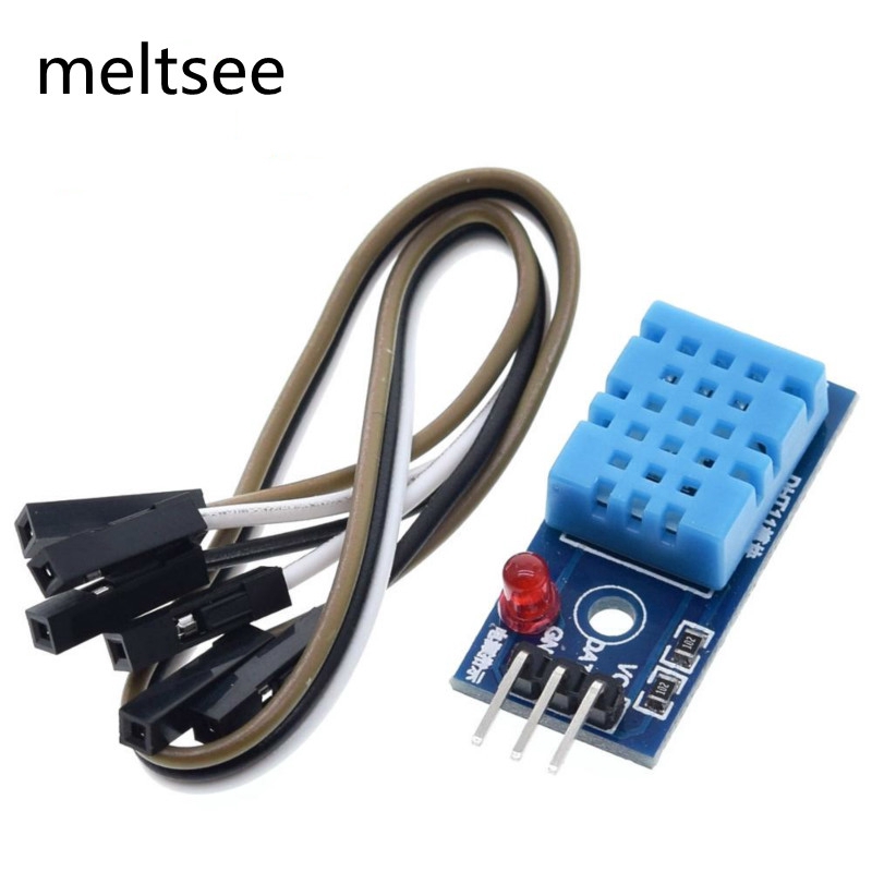 Dht11 โมดูลเซนเซอร์วัดอุณหภูมิและความชื้น Dht11 สําหรับ Arduino