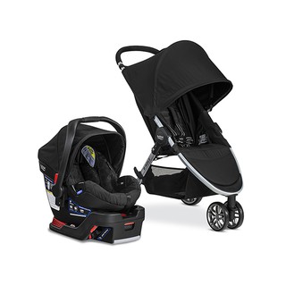 รถเข็นเด็กพร้อมกระเช้าคาร์ซีท Britax B Agile &amp; B Safe 35 Travel System