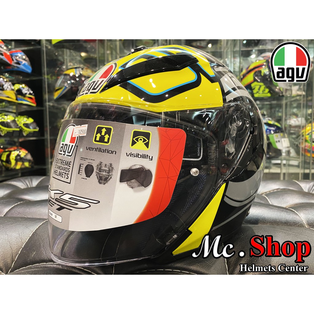 หมวกกันน็อค AGV K5 Jet Winter test 2012