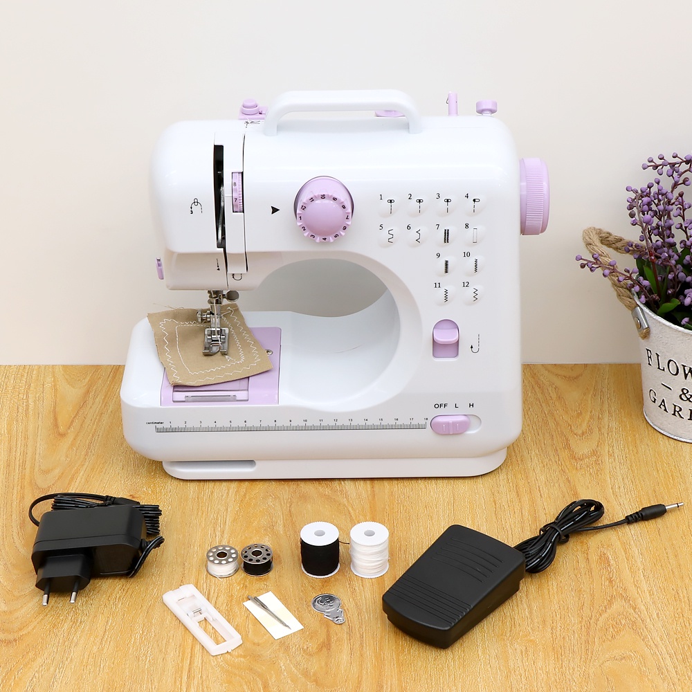 จักรเย็บผ้า จักรเย็บผ้าไฟฟ้า 12 ตะเข็บ ระบบด้ายคู่ Sewing รุ่น 241309 ...