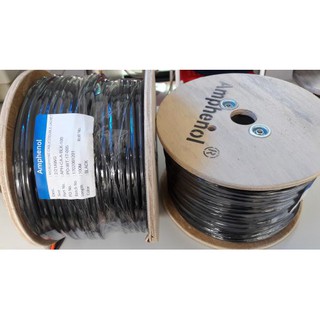 Amphenol APH-CA-A-BLK สายสัญญาณเสียง/ไมโครโฟน 100m