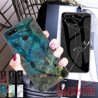 เคสโทรศัพท์กระจกนิรภัย huawei y9 y 7 pro y 6 y 6 pro 2019 สําหรับ huawei y 9 y 7 prime y 6 prime 2018