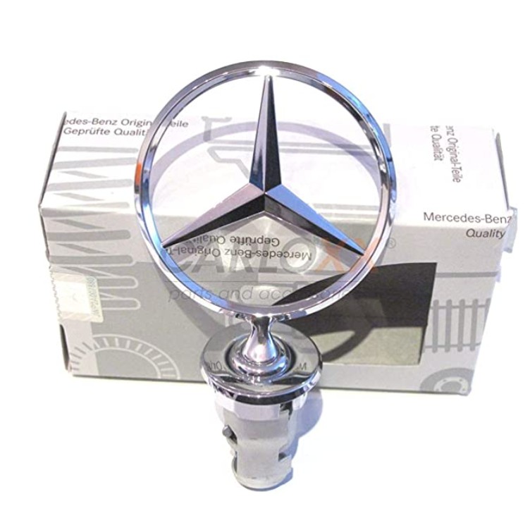 โลโก้เบนซ์ ดาวลอย Mercedes Benz Star Bonnet W124 S124 A124 C124 W123 S123 C123 Coupe E-Class W201 19