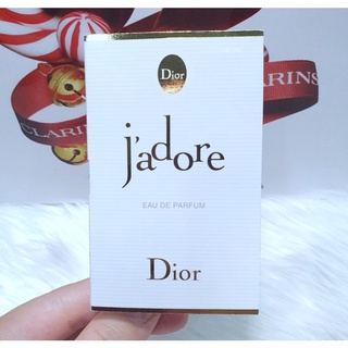 น้ำหอม แท้💯%Dior Jadore Eau de Parfum ขนาดทดลอง 1 ml. มีฉลากไทย