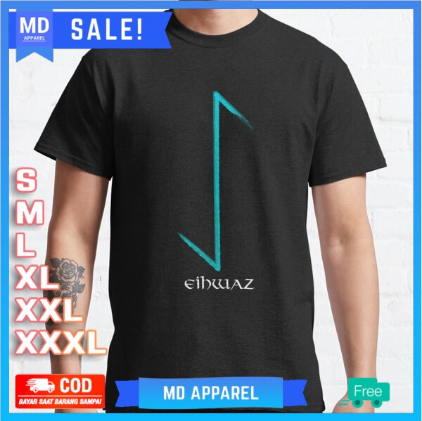 นอร์ส viking mythology eihwaz rune gift T-Shirt Premium