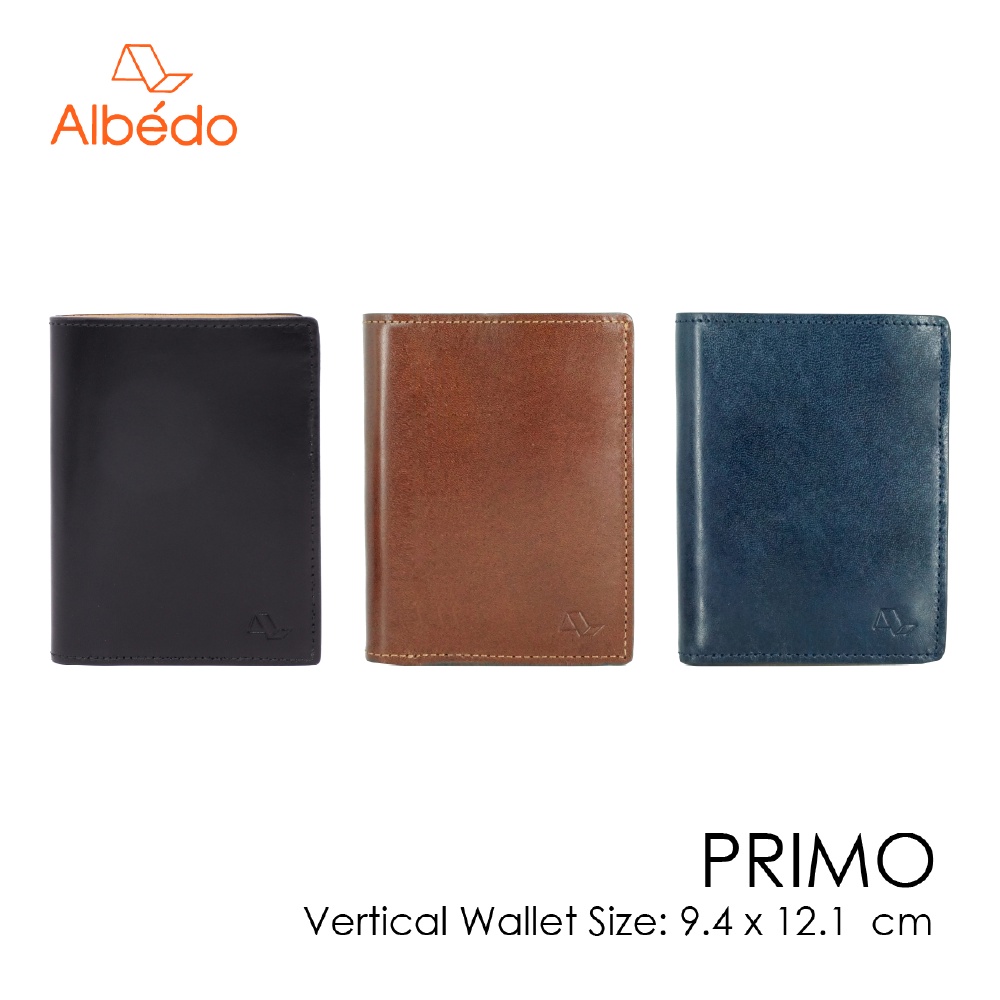 [Albedo] PRIMO VERTICAL WALLET กระเป๋าสตางค์/กระเป๋าเงิน/กระเป๋าใส่บัตร รุ่น PRIMO - PM10499/PM10471/PM10455