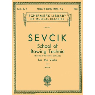 Sevcik School of Bowing Technics, Op. 2 – Book 2
