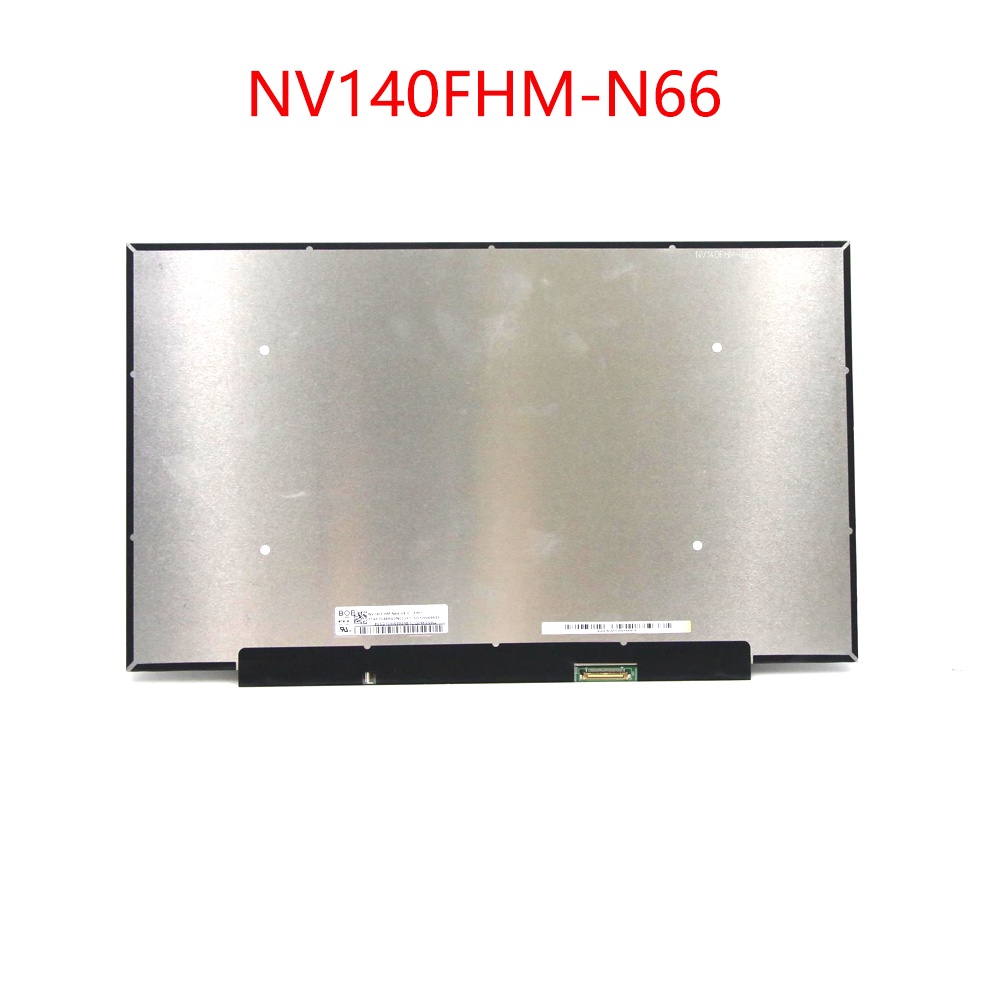 14 Inch NV140FHM-N66 V8.0 NV140FHM N66 LED LCD Screen 5D10W69935 FHD 1920*1080 100% sRGB 30Pin Lapto