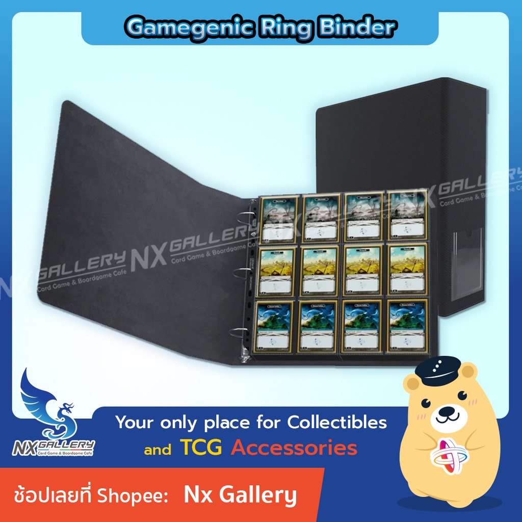 [GameGenic] Prime Ring Binder / Card Album - แฟ้มสะสมการ์ด แบบเติมไส้ (การ์ดไอดอล / การ์ดสะสม)