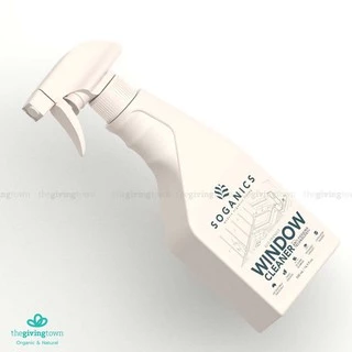 SOGANICS น้ำยาเช็ดกระจก สเปรย์ทำความสะอาดกระจก Eco-Friendly Window Spray Cleaner Soganic