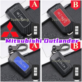 เคฟล่าเคสกุญแจรถ MITSUBISHI ทุกรุ่น พร้อม พวงกุญแจรถยนต์ pajero expander triton mirage attrage เคสกุญแจรีโมทรถยนต์ คาร์บอนไฟเบอร์  ABS