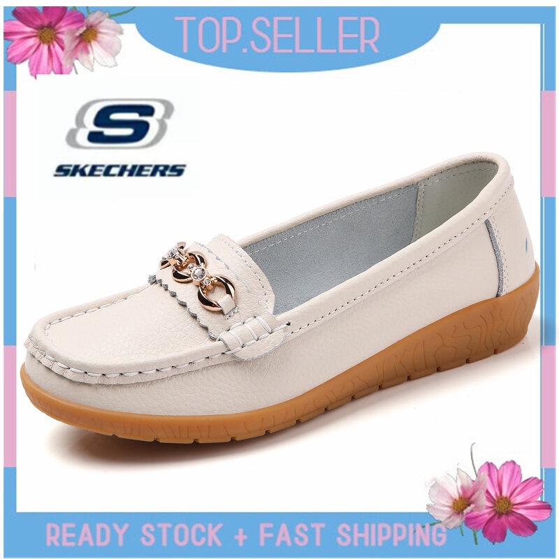 Skechers_ รองเท้าโลฟเฟอร์ แบบสวม สําหรับผู้หญิง และผู้ชาย