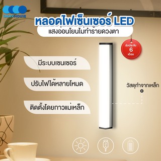 พร้อมส่งokayhouse/ หลอดไฟLED หลอดไฟเซ็นเซอร์ หลอดไฟกลางคืน หลอดไฟตรวจจับการเคลื่อนไหว โหมดการปรับหลายแบบ