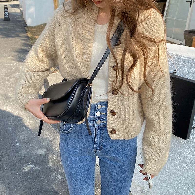 IELGY กระเป๋าอานครึ่งวงกลมเวอร์ชั่นเกาหลี - รูปที่ 3