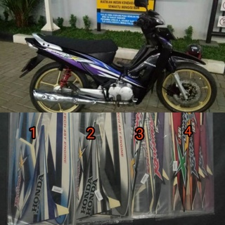 สติกเกอร์ติดตกแต่งรถยนต์ สําหรับ honda karisma x 125 ori 2004 karismax lis karismax Pole karisma x