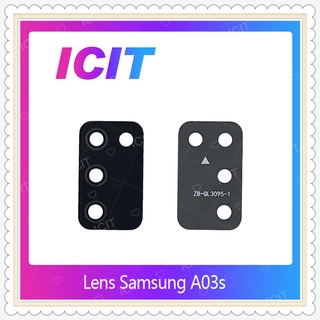 Lens Samsung A03s  อะไหล่เลนกล้อง กระจกเลนส์กล้อง กระจกกล้องหลัง Camera Lens (ได้1ชิ้นค่ะ) ICIT-Display