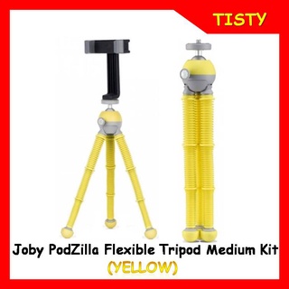 แท้ 100% ขาตั้งกล้อง Joby PodZilla Flexible Tripod Medium Kit  (ํYellow) รองรับน้ำหนักสูงสุด 1 กก.