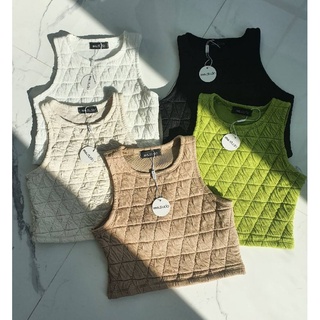 ✔ Quilted Top  เสื้อกล้าเเละเกาะอก รุ่นใหม่ล่าสุด พร้อมส่ง !!!