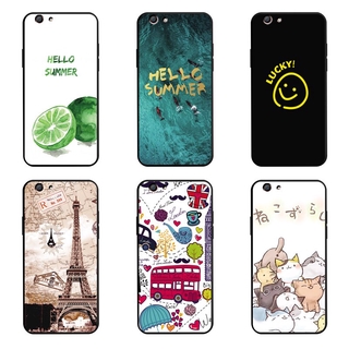 เคสโทรศัพท์มือถือ ซิลิโคนนิ่ม TPU ผิวด้าน ลายการ์ตูนนักบินอวกาศ สีดํา สําหรับ OPPO A83