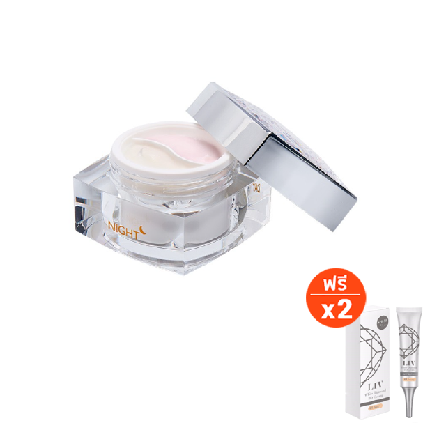 LIV White Diamond Cream Free! DD ครีมกันแดด 2 หลอด