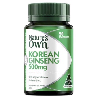 แบรนด์ Natures Own สูตร Korean Ginseng