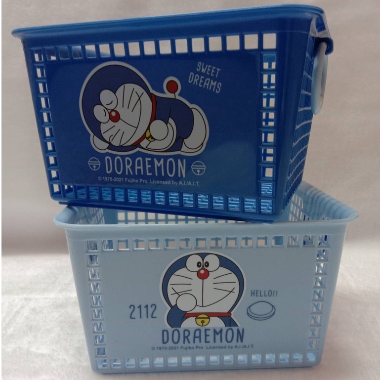 Basket Pencil holder ตะกร้า ตะกร้าเหลี่ยมมีหูหิ้ว ตะกร้าเก็บของ ตะกร้าใส่ดินสอ ตะกร้าลายลิขสิทธิ์แท้ - รูปที่ 4