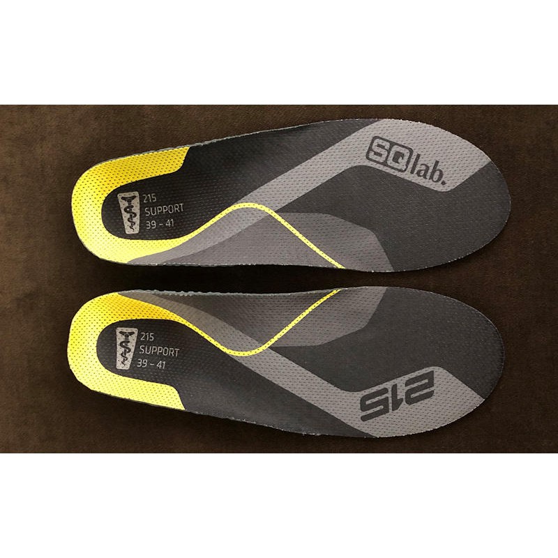 แผ่นรองเท้า SQ LAB INSOLE เหลือง ไซส์ 39-41