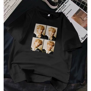 คอตต้อนคอกลมPretty Savage- เสื้อเชิ้ต โอเวอร์ไซซ์ ลาย YoungjaeS-5XL