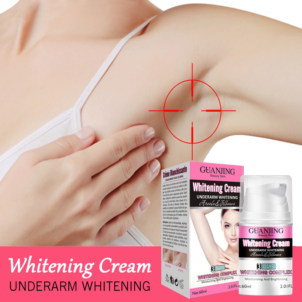 Whitening Cream 60 (g/ml) Skin Whitening Cream, Address Black Underarm, Black Groin Cream, Black Nec
