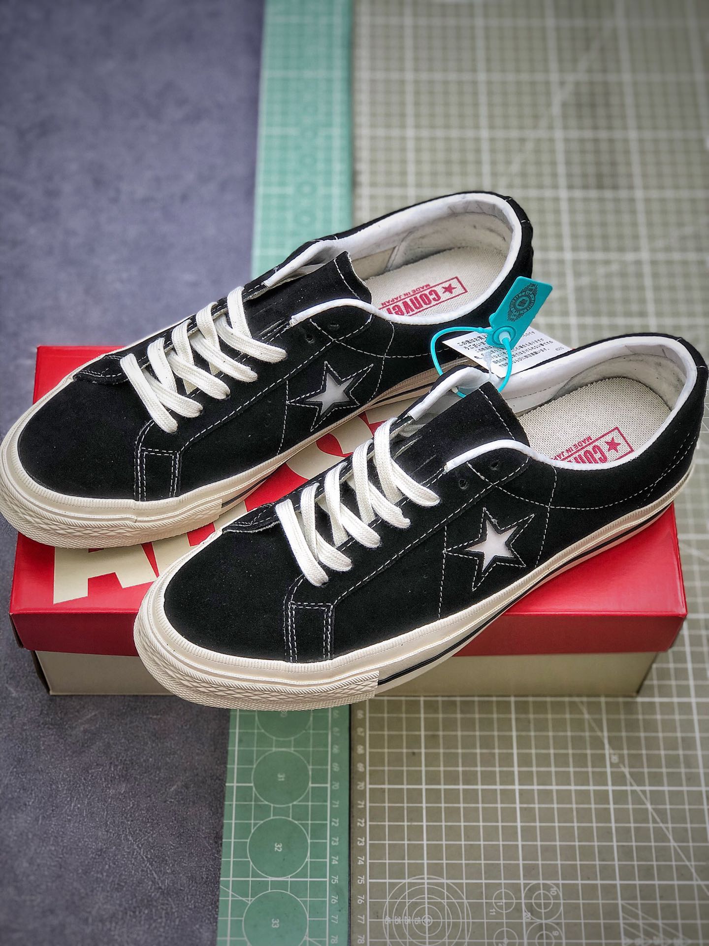 คอนเว ร ส Converse One Star J Made In Japan ของ แท รองเท า ผ าใบ ทนทาน รองเท ากลางแจ ง อย างด 2 576