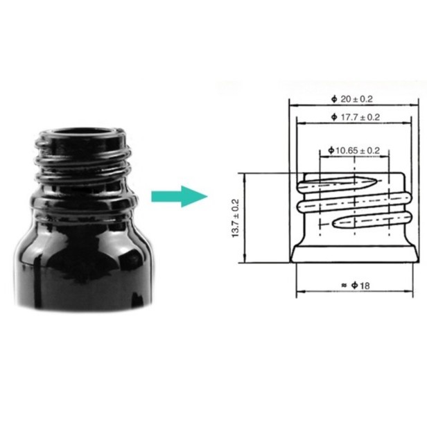 ขวดแก้วดรอปเปอร์สีดำ YB18-BK*30ml ขวดหัวบีบหยด ขวดแก้ว ขวดเซรั่ม หัวบีบหยดหลายสี ลอดหยดแก้ว บรรจุของเหลว ขวดน้ำมันอโรมา