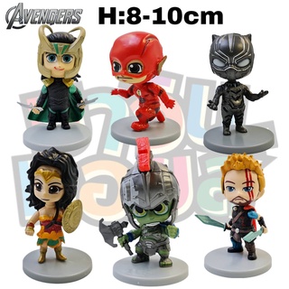 ฟิกเกอร์ โมเดล รวมฮีโร่ Marvel VS DC 6 แบบ มีฐาน MAWINTOYS