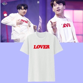 เสื้อยืดผ้าฝ้ายพิมพ์ลายแฟชั่น เสื้อยืด  BTS MAP OF THE SOUL PERSONA JUNGKOOK LOVER T-SHIRT เสื้อผ้าวัยรุ่นแฟชั่นเกาหลี ค