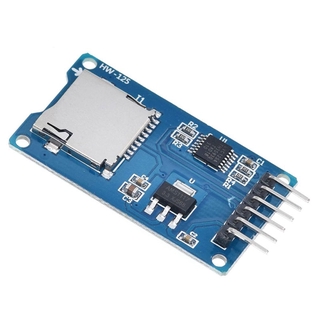 Micro SD Card Mini TF Card Reader โมดูลอินเทอร์เฟซ SPI พร้อมชิปแปลงระดับสำหรับ Arduino